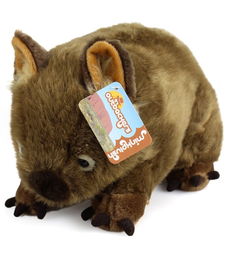 45cm Russ Wombat Big Soft Toy 